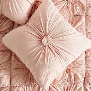 Anthropologie Rosette Jersey Euro Sham